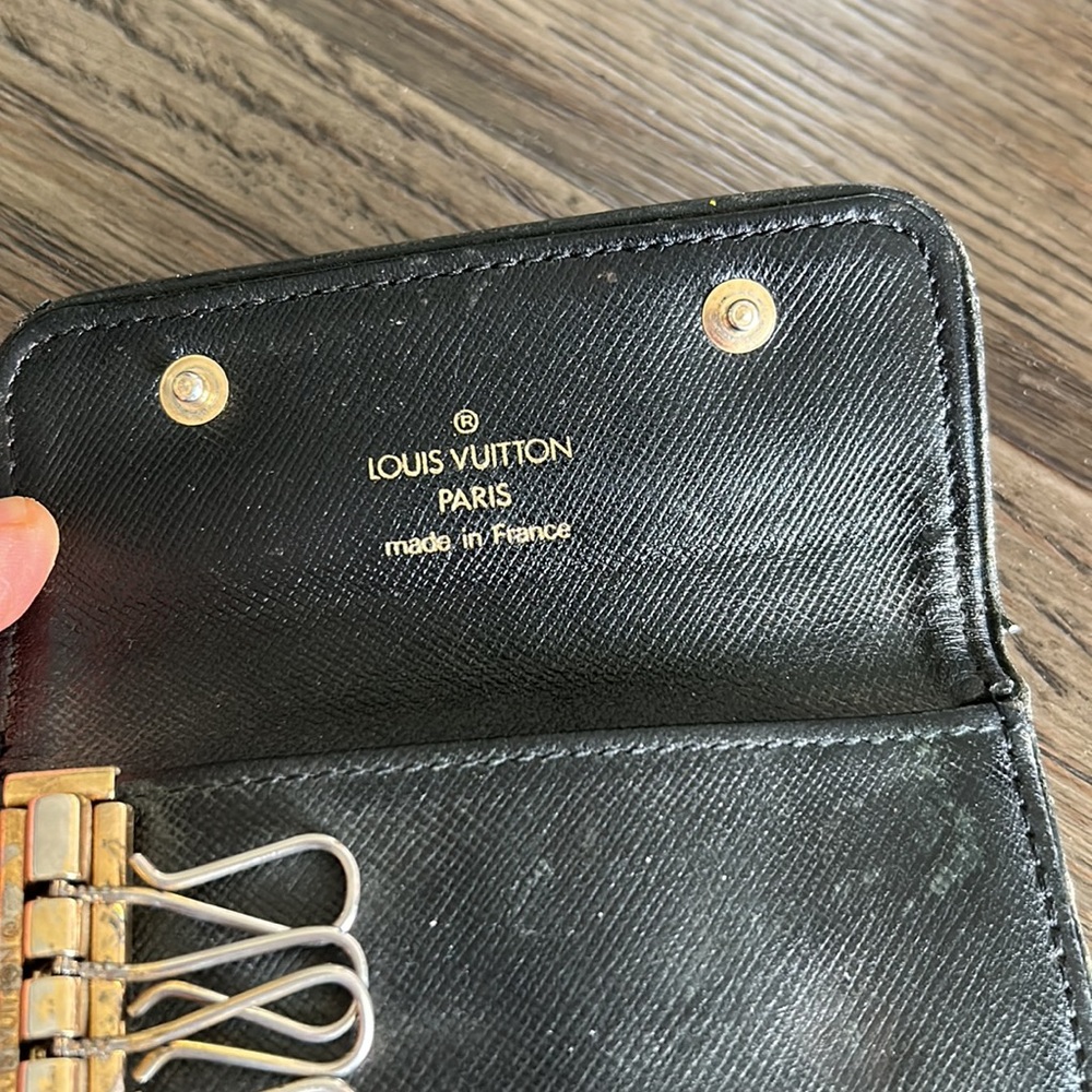 LV Denim Key Pouch - Picture 4 of 12